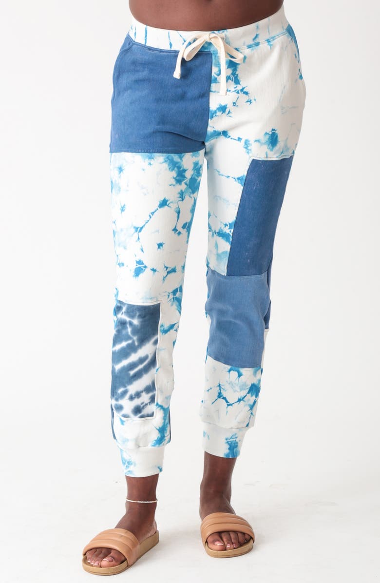 Electric & Rose Classic Patchwork Cotton Blend Joggers, Main, color, 