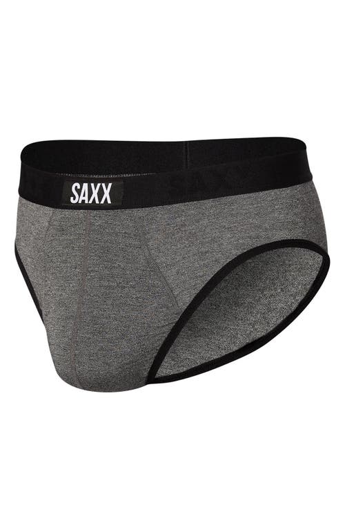 Saxx Ultra Soft Boxer Briefs In Gray