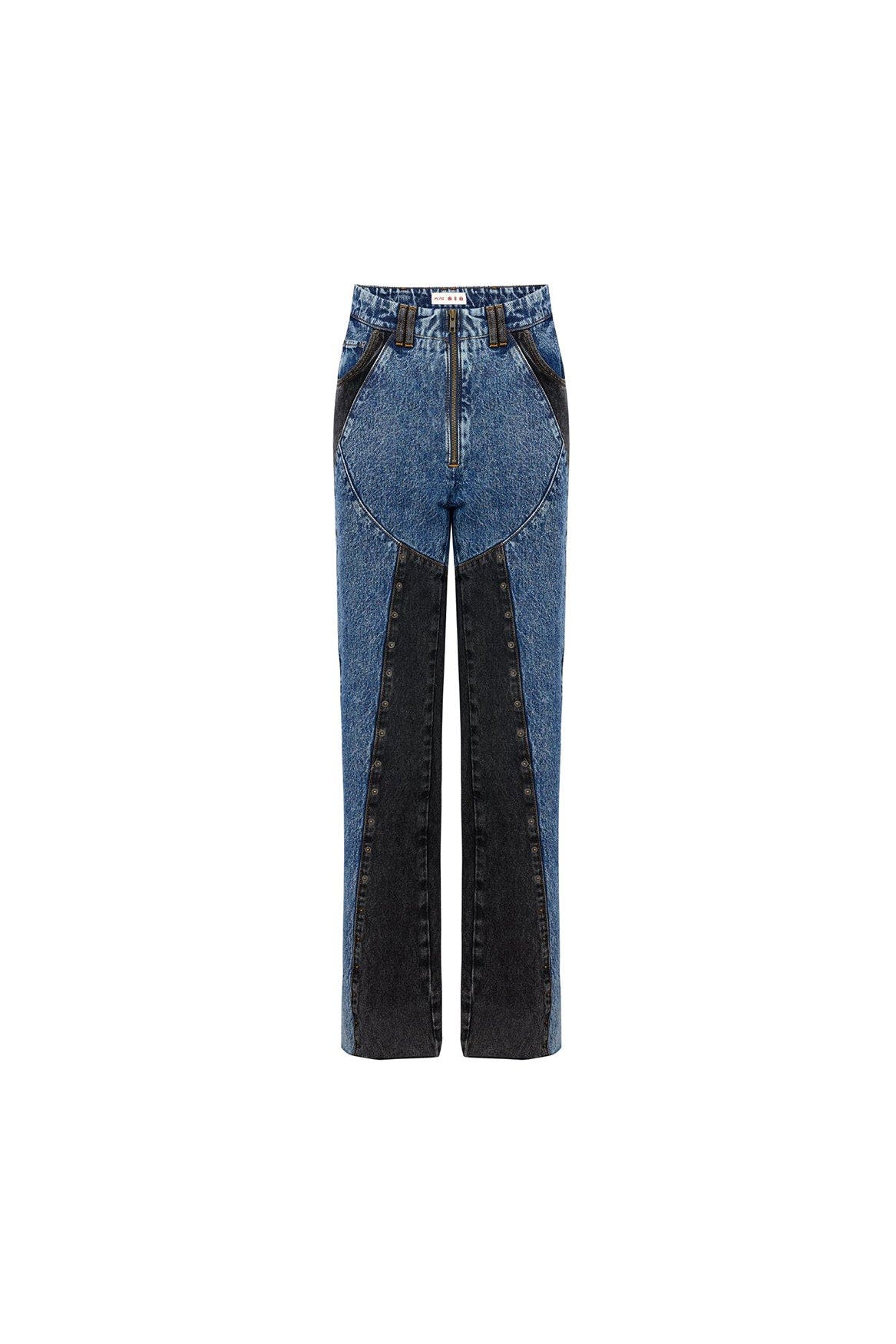 Free Heaven Two Color Jeans