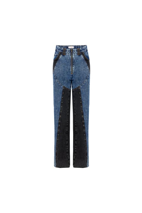 Free Heaven Two Color Jeans