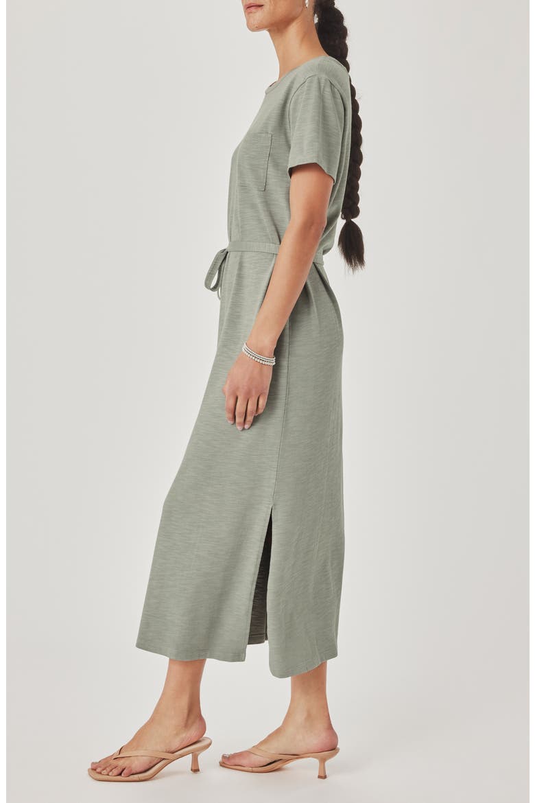 Keegan T-Shirt Dress, Alternate, color, EUCALYPTUS GREEN
