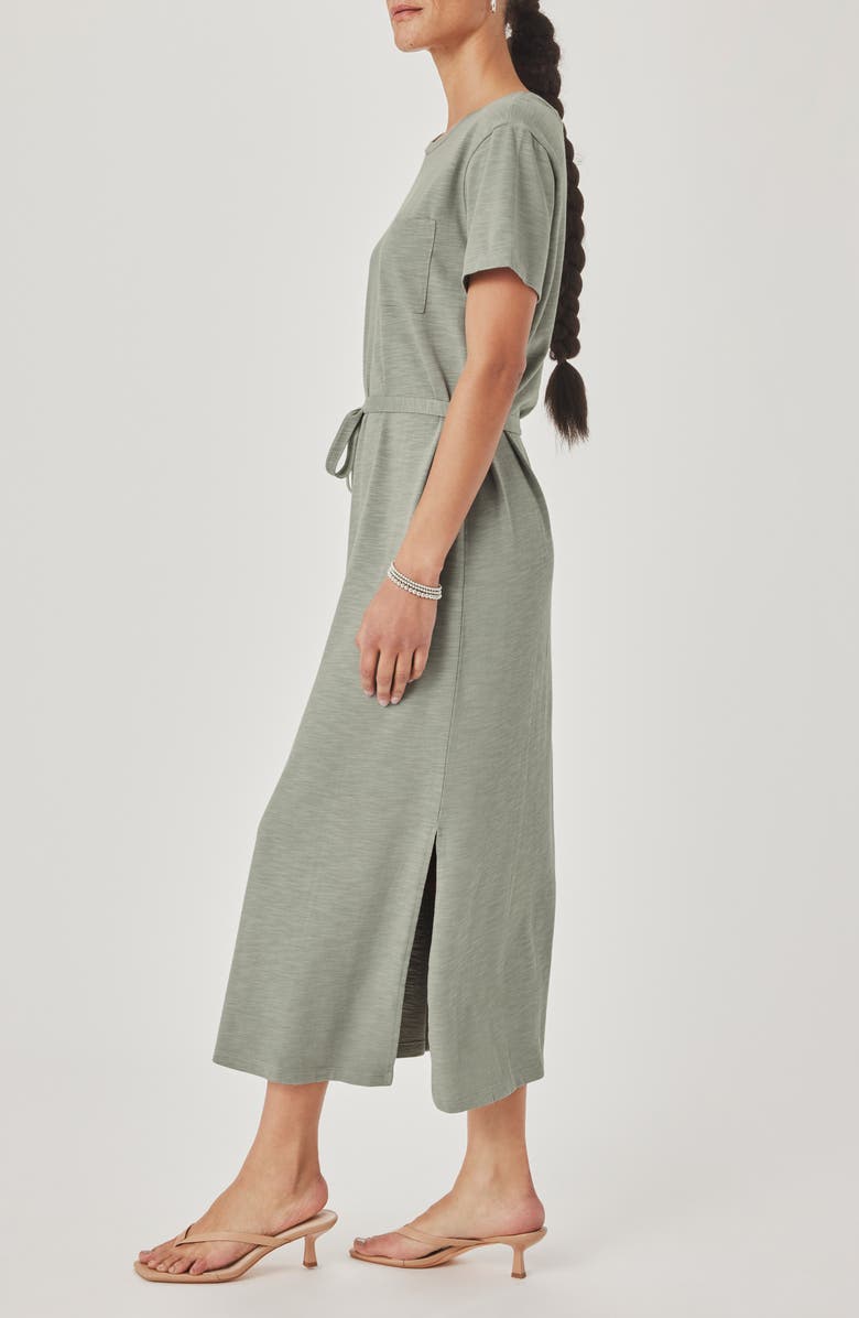 Splendid Keegan T-Shirt Dress, Alternate, color, Eucalyptus Green