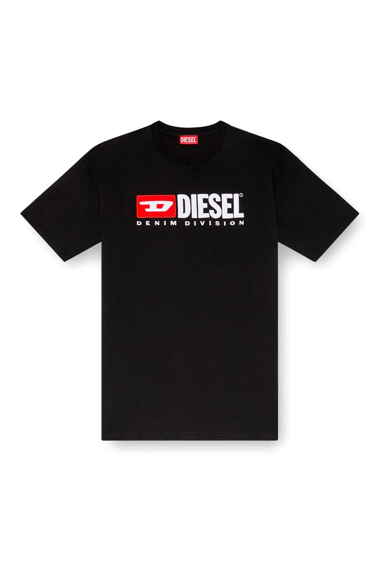T-Boxt-Div Relaxed Logo T-Shirt, Alternate, color, DEEP/ BLACK