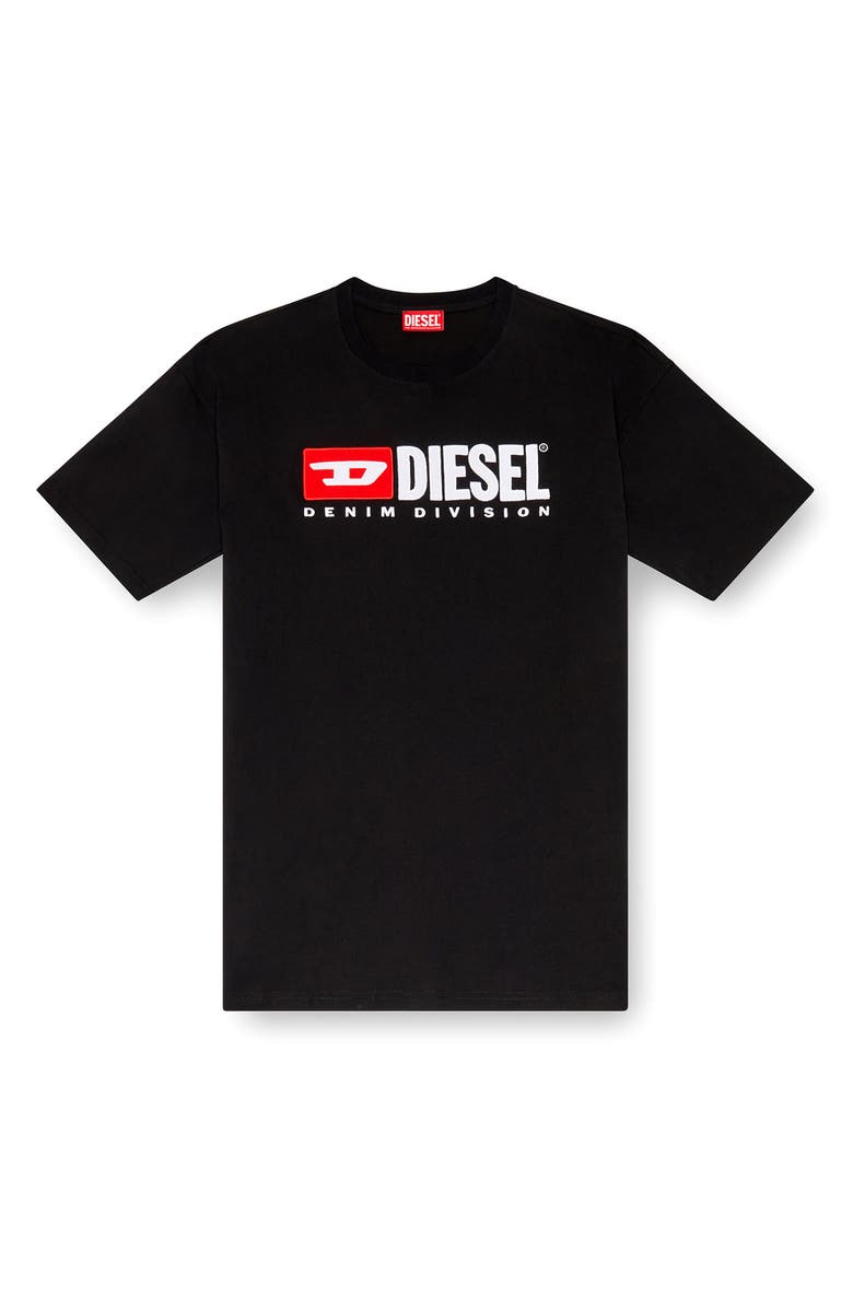DIESEL<sup>®</sup> T-Boxt-Div Relaxed Logo T-Shirt, Alternate, color, Deep/ Black