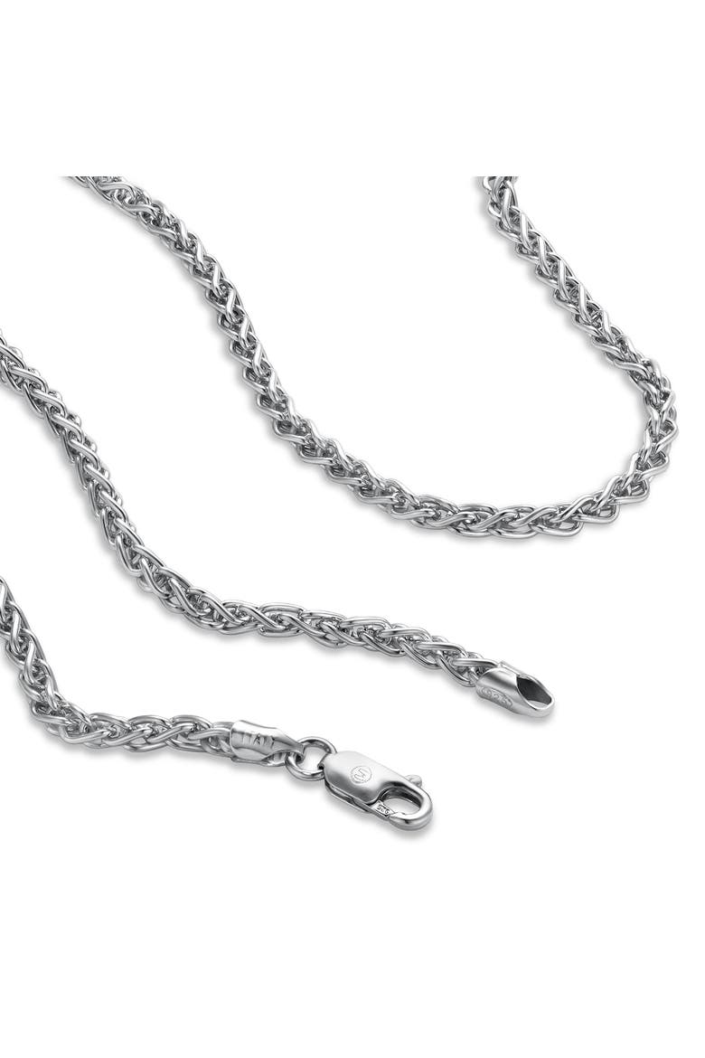 Rivo Spiga Chain Necklace 925 Silver, Alternate, color, Sterling Silver