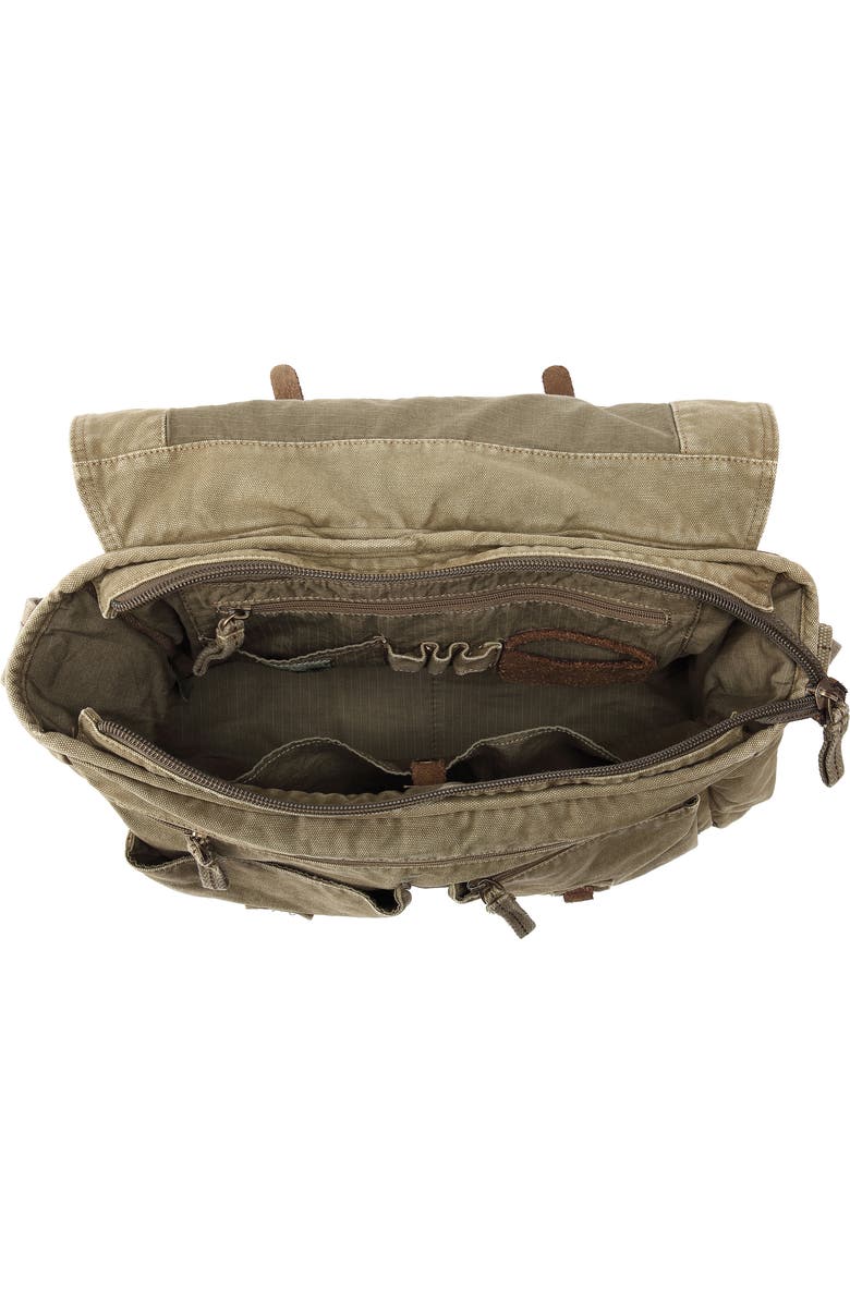 THE SAME DIRECTION Coastal Canvas Messenger Bag, Alternate, color,