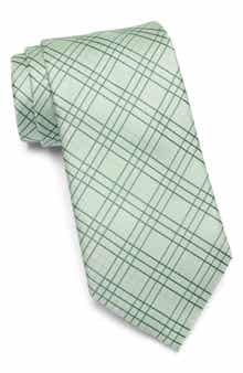 Michael Kors Salins Grid Satin Tie