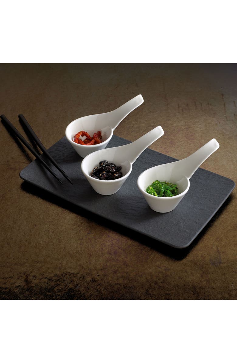 Villeroy & Boch NewWave 4 Piece Dip Set, Alternate, color, White