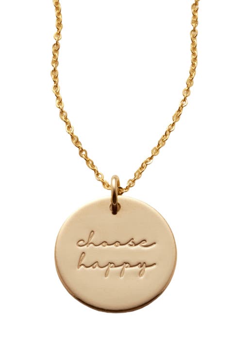 Pause Collection Disc Necklace