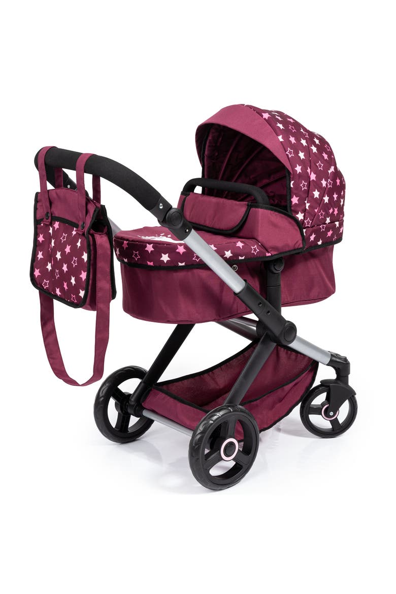 Pram Xeo, Dolls Up to 18", Ages 3+, Main, color, Purple