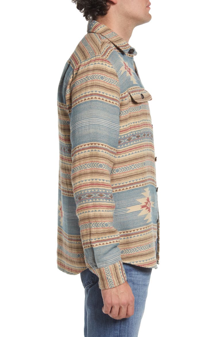 Doug Good Feather Canyon Organic Cotton Overshirt, Alternate, color, NESCOVE