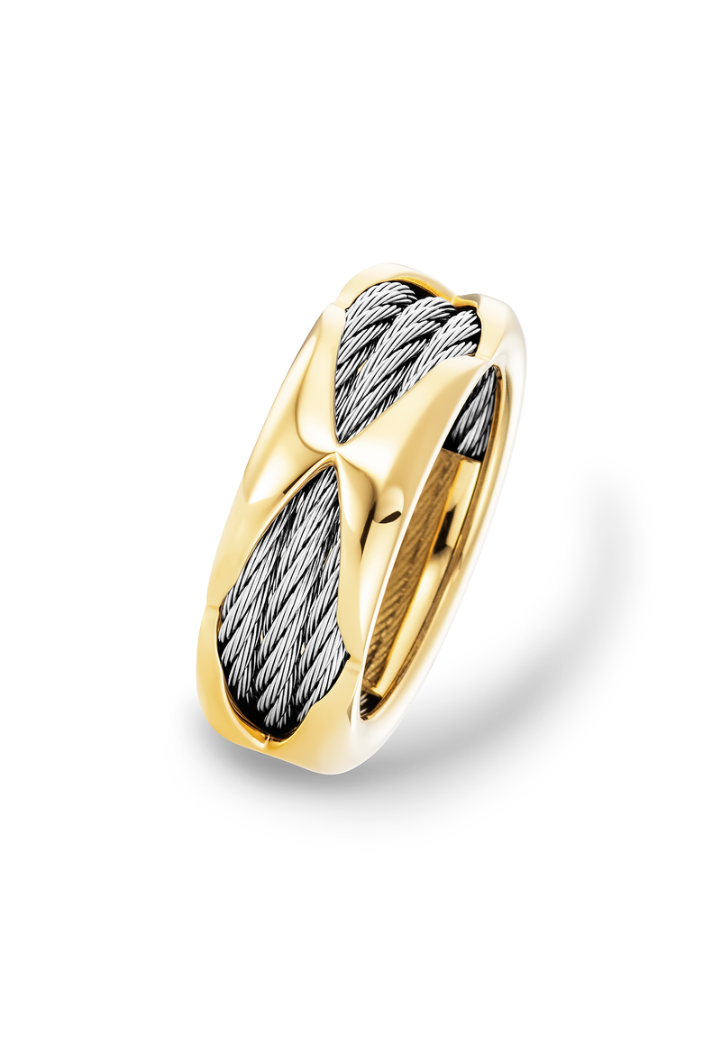 Celtic Dream Ring, Main, color, Yellow gold PVD