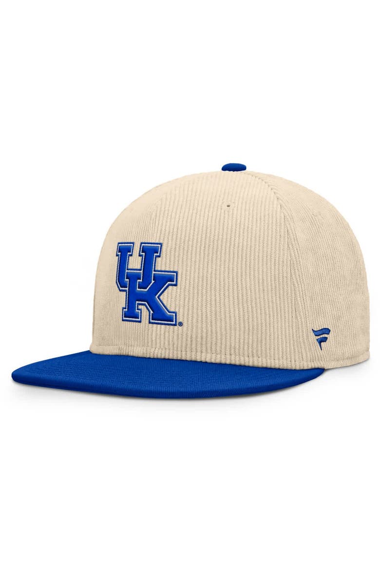 FANATICS Men's Fanatics Tan Kentucky Wildcats Catcher Snapback Hat, Main, color, Tan