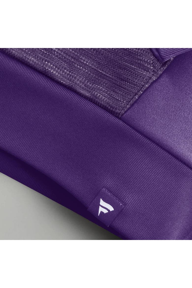 Men's Fanatics Purple Minnesota Vikings Checkdown Pass Full-Zip Hoodie, Alternate, color, Purple