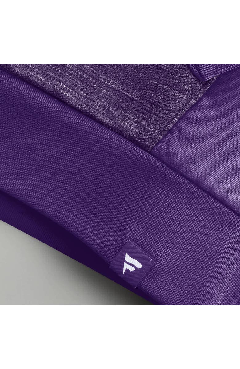 FANATICS Men's Fanatics Purple Minnesota Vikings Checkdown Pass Full-Zip Hoodie, Alternate, color, Purple