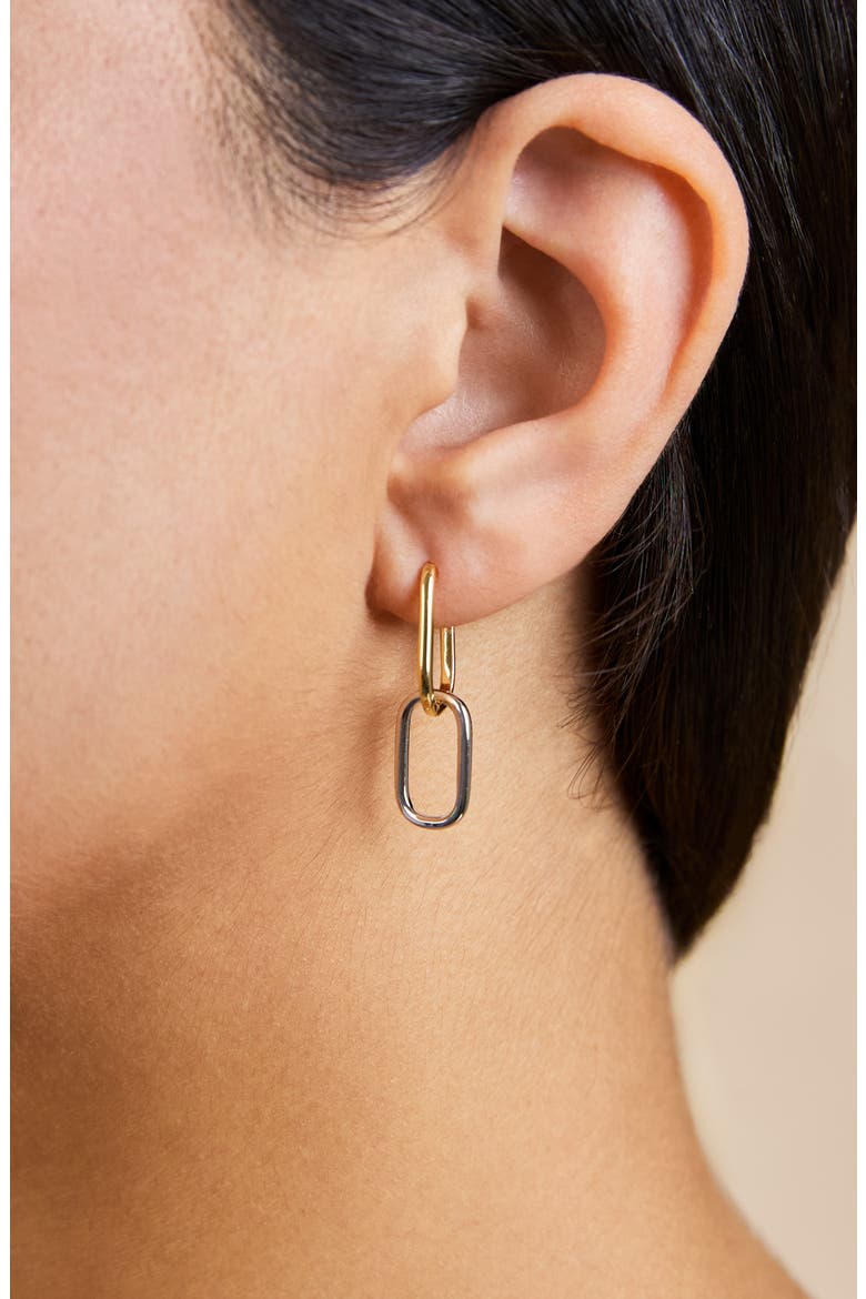 Raleigh Link Drop Earrings, Alternate, color, GOLD
