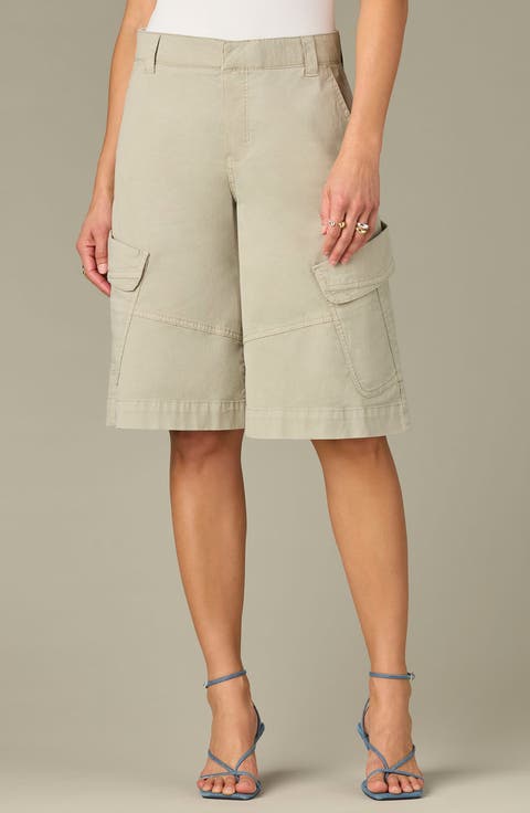 Skyrise Cargo Bermuda Shorts