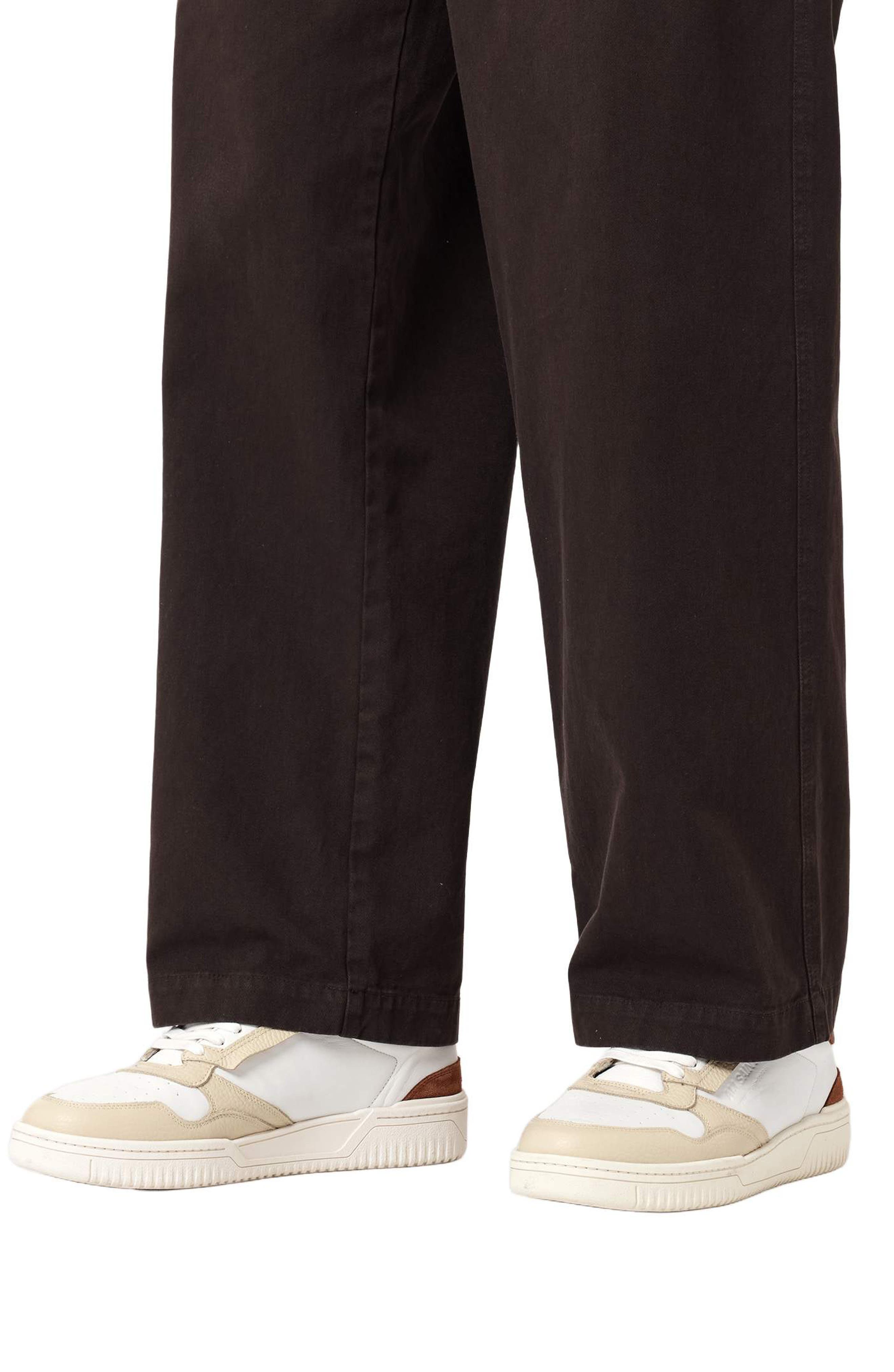 Regan Low Top Sneaker, Alternate, color, WHITE/ YELLOW/ BROWN