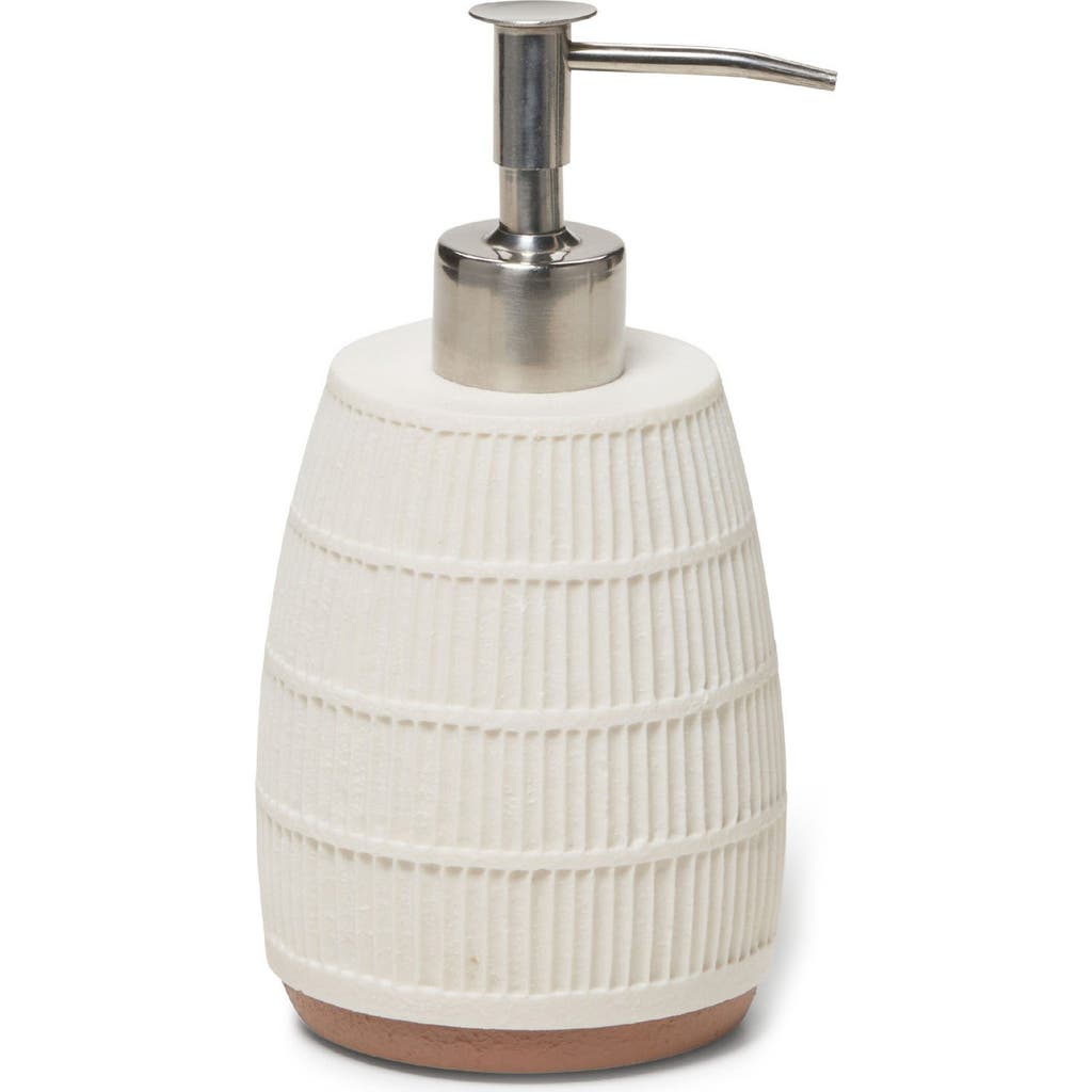 Roselli Trading Company Cream Resin Lotion Pump In Cream