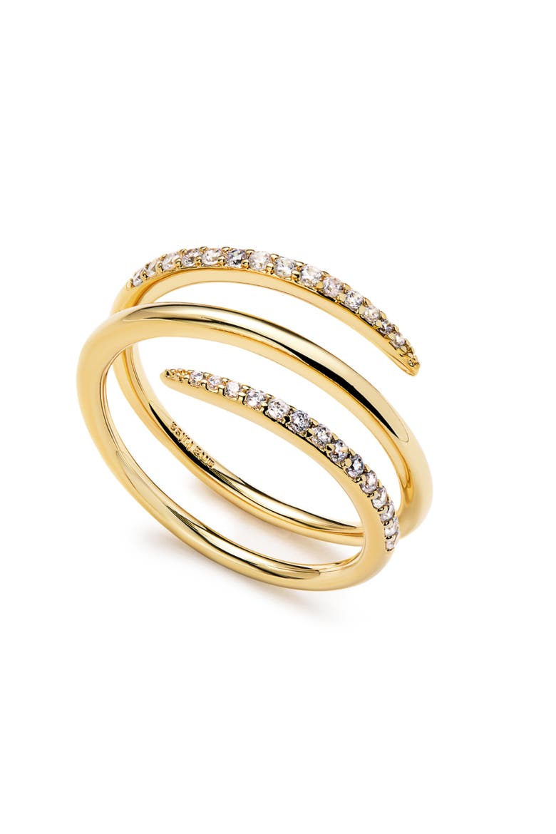 Claw Ring - Oren Triple, Main, color, Gold