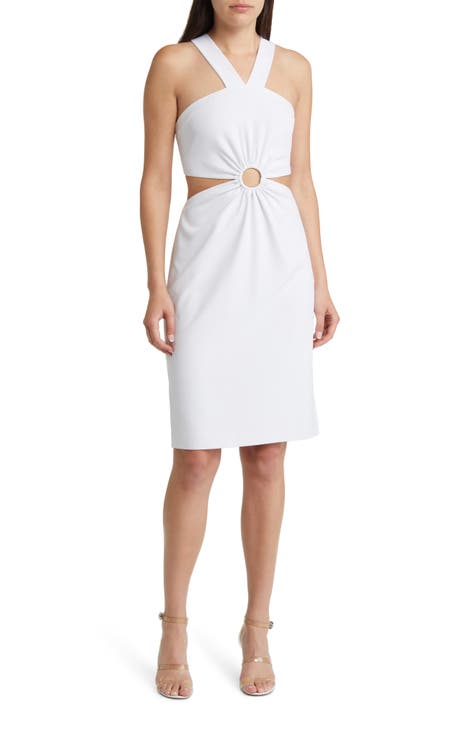 Echo O-Ring Cutout Sheath Dress