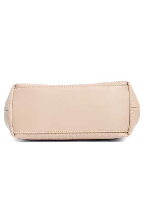 SAM EDELMAN SAM EDELMAN EVA WOVEN LEATHER SATCHEL