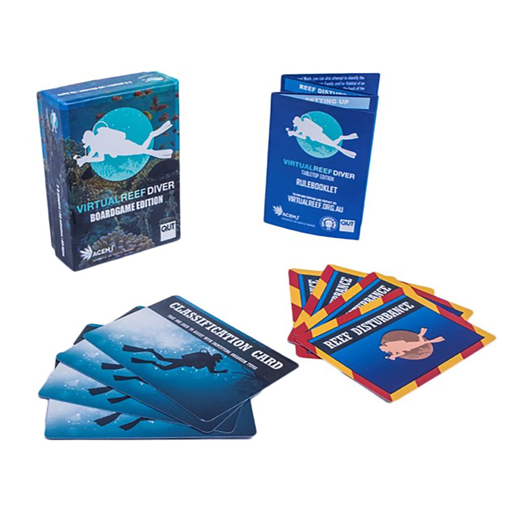 Half-Monster Games Virtual Reef Diver Tabletop Edition Educational ...