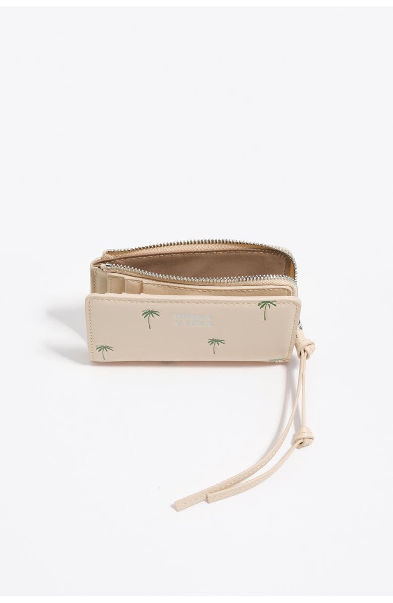 Bimba y Lola Palms Compact Purse, Alternate, color, Sand