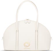 Aranyani Kiko Monogram Debossed Top-Handle Bag