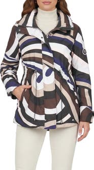 GORSKI Lightweight Printed Jacket, Concealed Hood