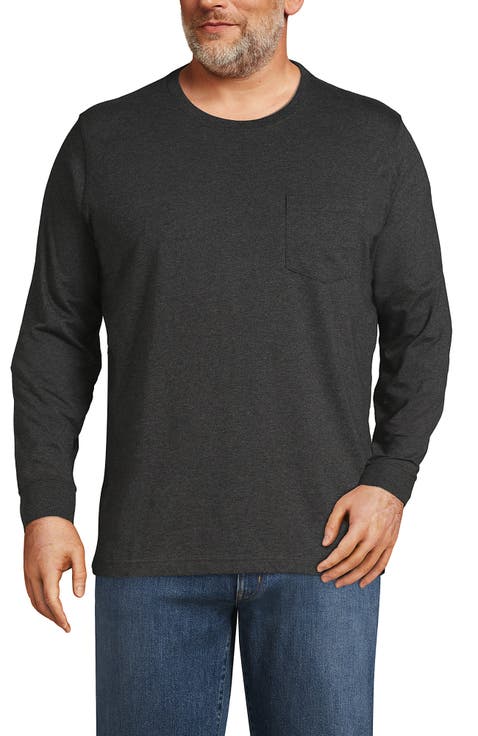 Super-T Long Sleeve T-Shirt with Pocket