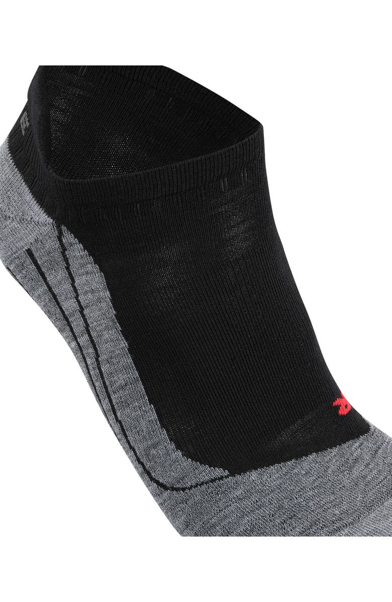 Falke TK5 Wander Invisible Hiking Socks, Alternate, color, Black-Mix