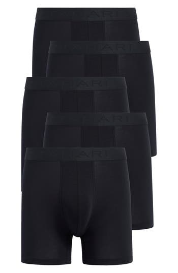 Tahari 4-pack Luxe Micro Boxer Briefs In Black