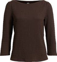 Bobeau Boat Neck Knit Shirt