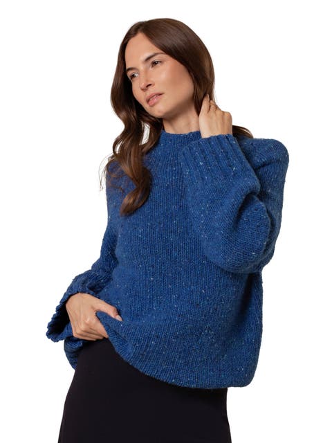 Kilcarra Tweed Funnel Nk Sweater