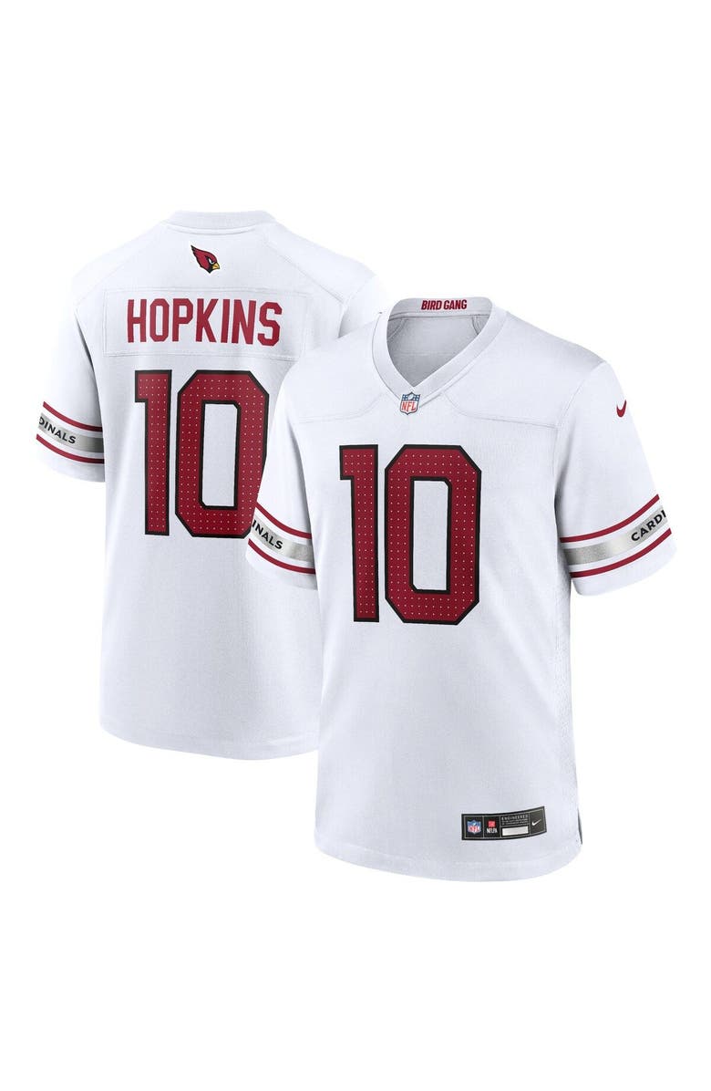 Nike Men's Nike DeAndre Hopkins White Arizona Cardinals Game Player Jersey, Main, color, 