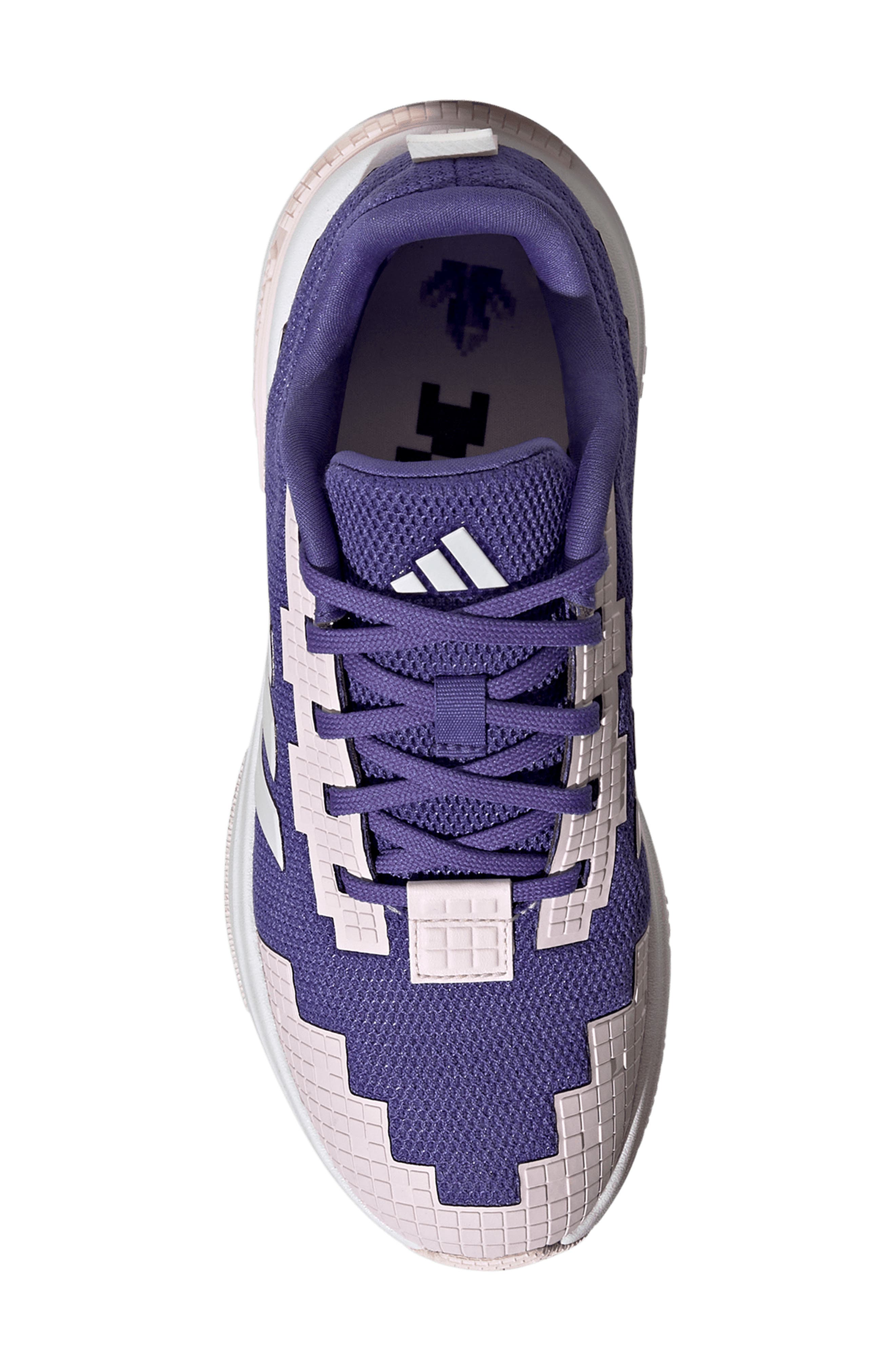Kids' Minecraft Pro Running Shoe, Alternate, color, PURPLE/ CRYSTAL WHITE/ PINK