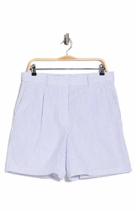 Henry St Striped Cotton Shorts