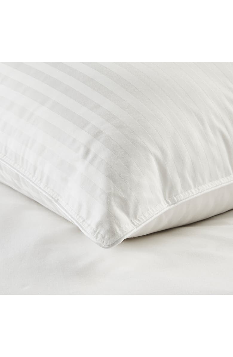 The White Company Medium Firm Hungarian Goose Down & Feather Pillow, Alternate, color,