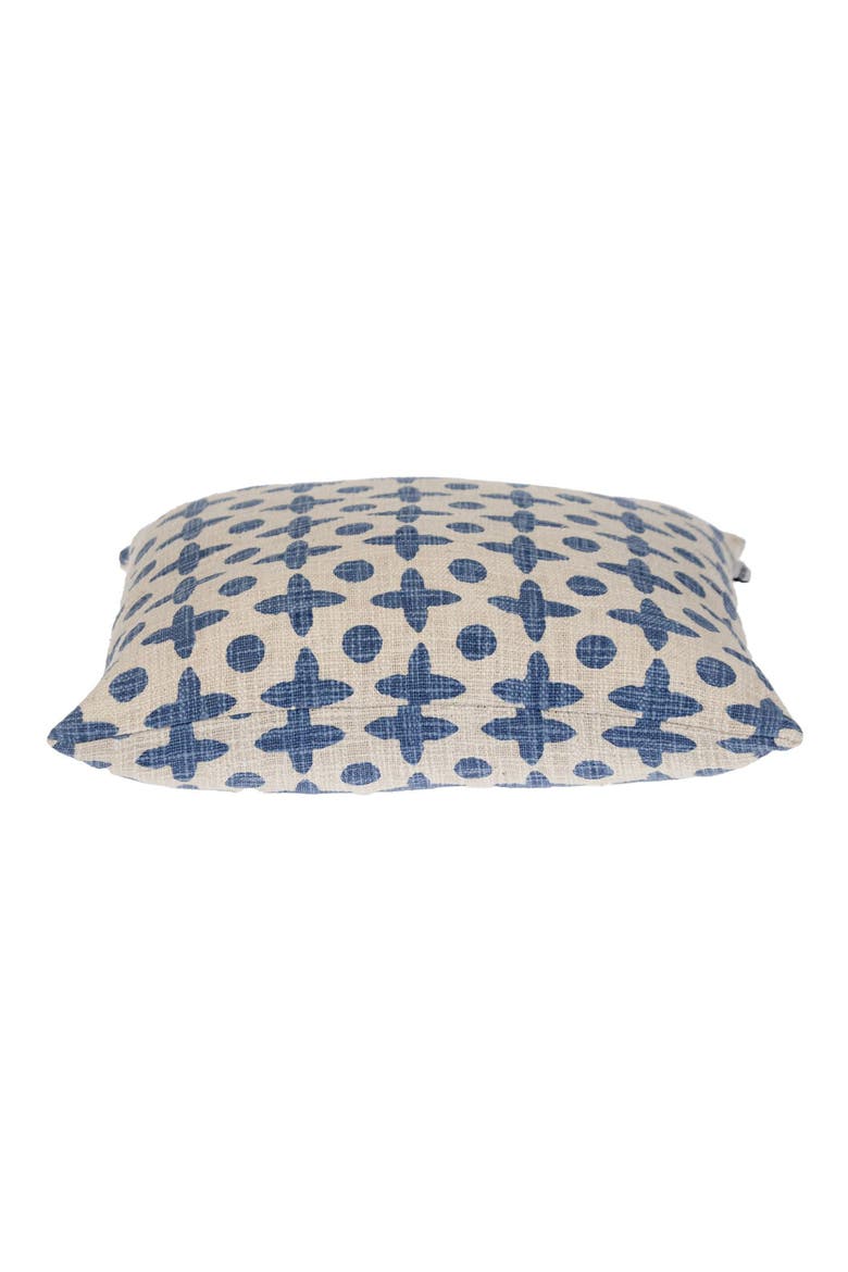 Geometric Throw Pillow, Alternate, color, BLUE