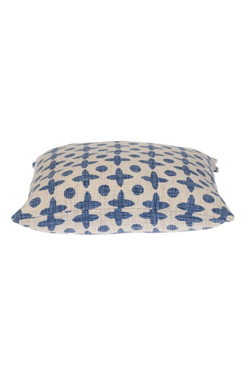 Parkland Collection Geometric Throw Pillow In Blue