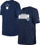 New Era Men's New Era Navy Dallas Cowboys 3rd Down High Density Print T-Shirt