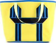 Pre-Owned Hermes Pursangle Tote Canvas with Leather