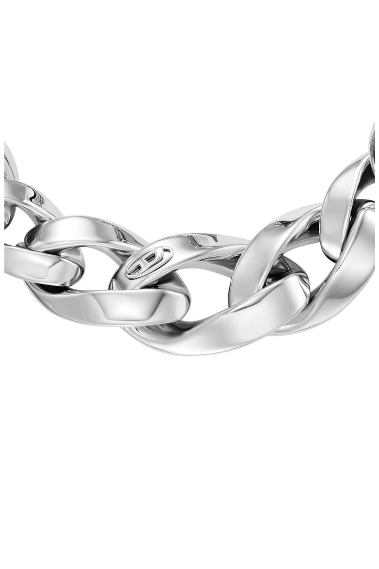 Curb Chain Bracelet, Alternate, color, SILVER