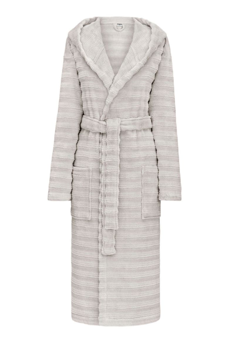 Galio Unisex Bathrobe, Alternate, color, Grey