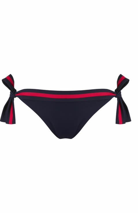 Women's Solid Side Tie Bikini Bottom - Vilebrequin X Ines De La Fressange