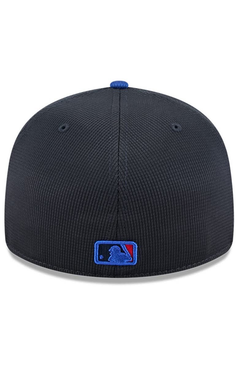 New Era Men's New Era Navy/Royal Toronto Blue Jays City Connect Batting Practice Low Profile 59FIFTY Fitted Hat, Alternate, color, 