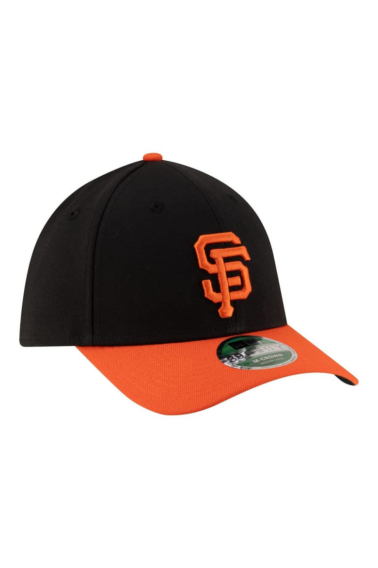 Men's New Era  Black San Francisco Giants Alternate Player Replica 39THIRTY M-Crown Flex Hat, Alternate, color, Black