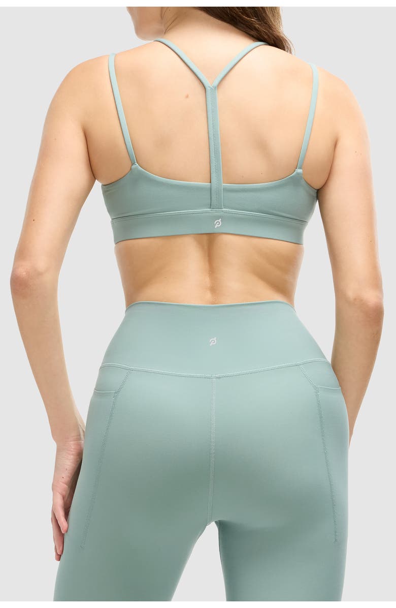 Peloton Cadent Strappy Y Back Bra, Alternate, color, Chinois Green
