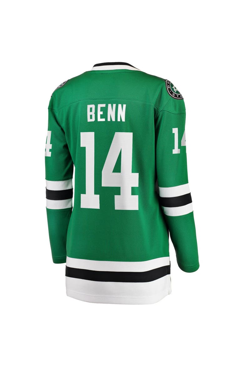Women's Fanatics Jamie Benn Kelly Green Dallas Stars Captain Patch Home Breakaway Player Jersey, Alternate, color, Kelly Green